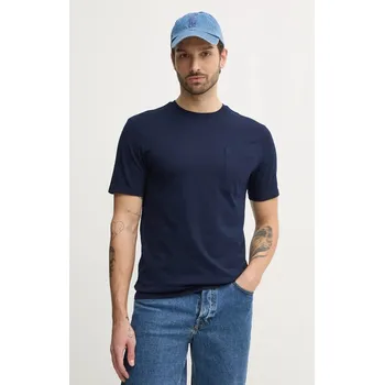 Bavlněné tričko United Colors of Benetton 3BL0U10A8 námořnická modř 59C, vel. XXL