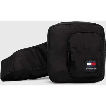 Ledvinka Ledvinka Tommy Jeans černá barva, AM0AM11948 99X, vel. ONE SIZE