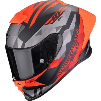 Motodoplněk SCORPION přilba EXO-R1 EVO II AIR Valere matt black/red - L