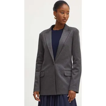 Dámské sako Sako Silvian Heach LATHAN šedá barva, GPA24118GC 90Y, vel. 36