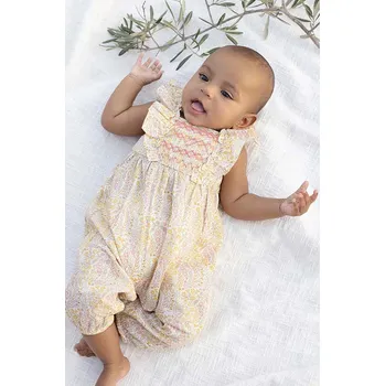 Kojenecký overall Dětský bavlněný overal Tartine et Chocolat TY32001.60.74 růžová 34X, vel. 74