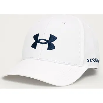 Čepice Čepice Under Armour 1361547 bílá barva, s aplikací, 1361547 00X, vel. ONE SIZE