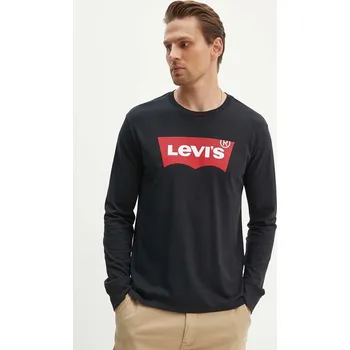 Pánské tričko Tričko s dlouhým rukávem Levi's 36015.0013-0013 černá 99X, vel. S