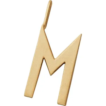 Přívěsek Pozlacený stříbrný přívěsek Design Letters 90201544M zlatá GLD, vel. ONE SIZE