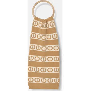 Šála Šála Twinset hnědá barva, 242TA4640 82A, vel. ONE SIZE