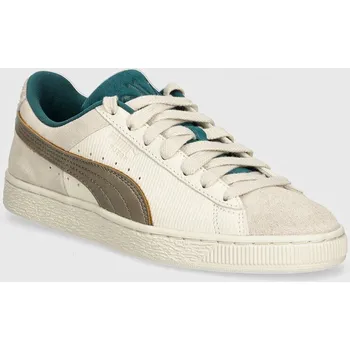 Pánské tenisky Semišové tenisky Puma Suede Play Paris šedá barva, 398190 01A, EUR 38.5