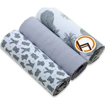 látková plena EG Sada mušelínových plen - nr. 16