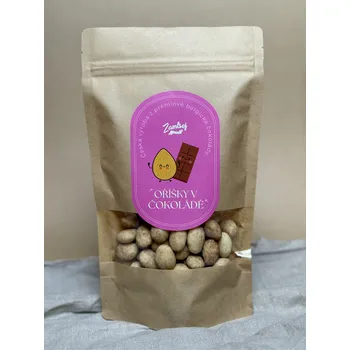 Mandle v bílé čokoládě se skořicí - 250 g