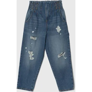 Chlapecké kalhoty Dětské rifle Sisley 4DW2YE00T.G.SEASONAL modrá 55X, vel. 140