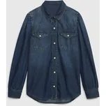 GAP Dívčí Dětská džínová košile 786984-00 Velikost: M Tričko zdarma při nákupu nad 3000,-!