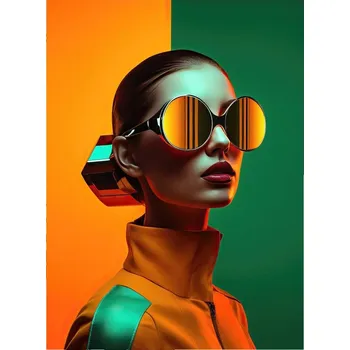 Plakát Plakát A.I. ART HARTMAN La Mode De Demain, 27,94 x 35,56 cm KB1805H11.MODEMAIN04 vícebarevná MLC