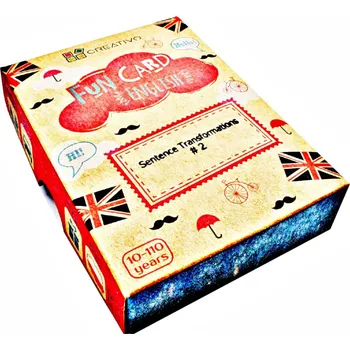 Anglický jazyk Fun card English Sentence Transformations #2