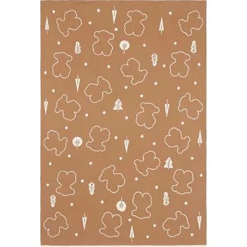 Dětská deka Kojenecká deka Tous Nilo Nilo.2102 hnědá 98X, vel. ONE SIZE