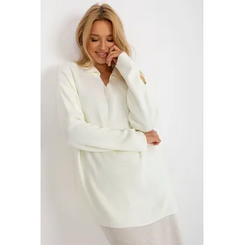 Dámský svetr Rue Paris LC SW 2261 .00P smetanový uni