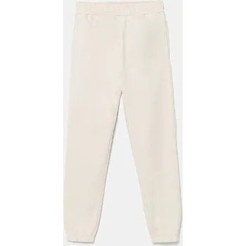 Chlapecké kalhoty Dětské bavlněné tepláky Guess béžová barva, J5RQ12 KAD74 J5RQ12.KAD74.PPYA 08X, vel. 122-125