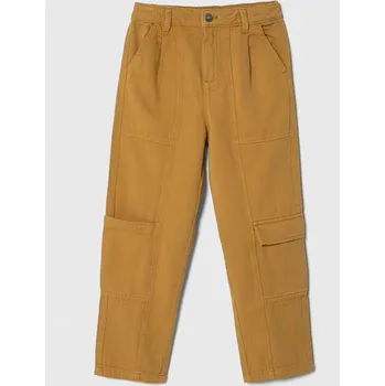 Chlapecké kalhoty Dětské rifle United Colors of Benetton 42C2CF02X.G.Seasonal žlutá 18X, vel. 160