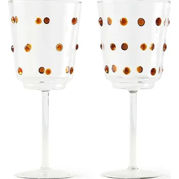 Sklenice Sada sklenic na víno Pols Potten 2-pack 140.230.149 žlutá 11X