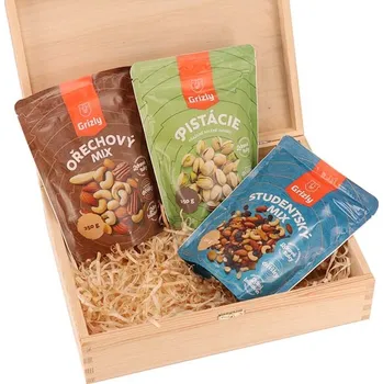 Dárková krabička Dárková sada ořechového mixu