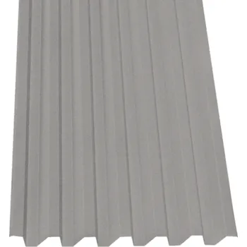 Střešní krytina SATJAM Plech trapézový SAT40 N střešní PE25 tl. 0,5 mm RAL 9002 šedobílý