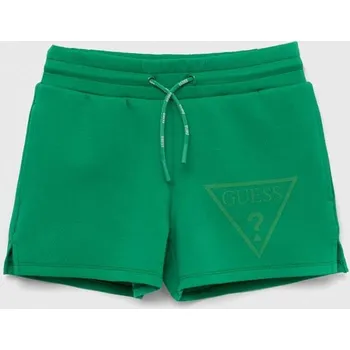Chlapecké oblečení Dětské kraťasy Guess J3RD23.FL03S.PPYX zelená 77X, vel. 105-112