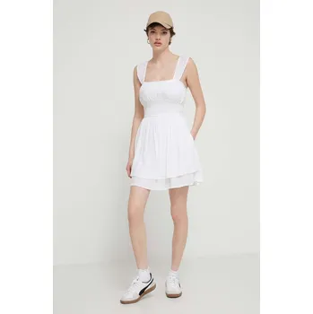 Dámské šaty Šaty Hollister Co. KI359.4048.100 bílá 00X, vel. XL