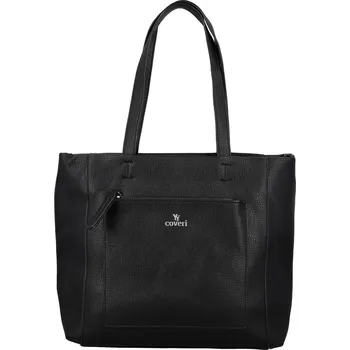 Kabelka Módní dámská koženková kabelka na rameno Lamia, černá