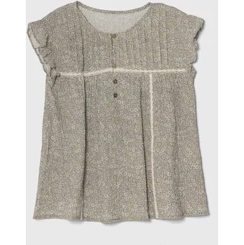 Dětské tričko United Colors of Benetton zelená barva 5RFGCQ02S.G.Seasonal 97X, vel. 150