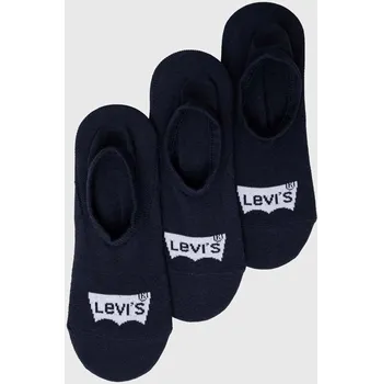 Pánské ponožky Ponožky Levi's 3-pack 37157.0975 námořnická modř 59X, vel. 43/46