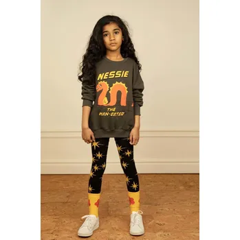 Chlapecká mikina Dětská bavlněná mikina Mini Rodini 2312012599 černá 99X, vel. 56-62