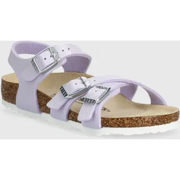 Dívčí sandály Dětské sandály Birkenstock Kumba K BF fialová barva 1026907.24.35 04X, EUR 24