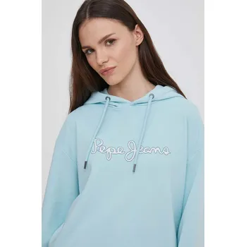 Dámská mikina Mikina Pepe Jeans LANA HOODIE PL581440 modrá 55M, vel. XS