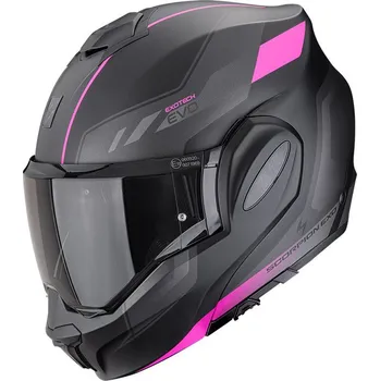 Helma na motorku SCORPION přilba EXO-TECH EVO Socius matt black/pink - S