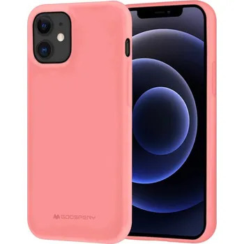 Pouzdro na mobilní telefon Mercury Ochranný kryt pro iPhone 12 mini - Mercury, Soft Feeling Pink