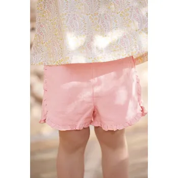 Dětské lněné šortky Tartine et Chocolat TY26031.60.74 růžová 34X, vel. 67