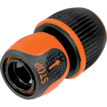 Hadicová spojka Rychlospojka DeLuxe 1/2" 5/8" 3/4" s funkcí stop Stocker