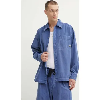 Pánská košile Bavlněná košile G-Star relaxed, s klasickým límcem, D23007-D295 D23007.D295 modrá 55X, vel. S
