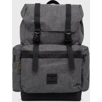 Sportovní batoh Batoh Strellson pánský, šedá barva, velký, hladký, 4010002964.802 90X, vel. ONE SIZE