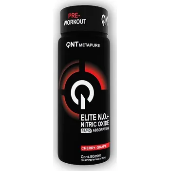 Anabolizér QNT NO+ Elite (Pre-workout) shot 80ml cherry-grape