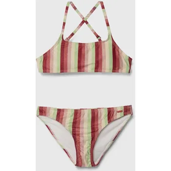 Dámské plavky Dvoudílné dětské plavky Protest PRTSHEILA 7911343 červená 33X, vel. 176