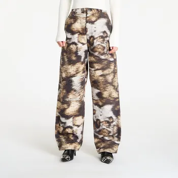 Dámské kalhoty Kalhoty Carhartt WIP W' Brandon Single Knee Pant Wild Dog Print Stone Washed L