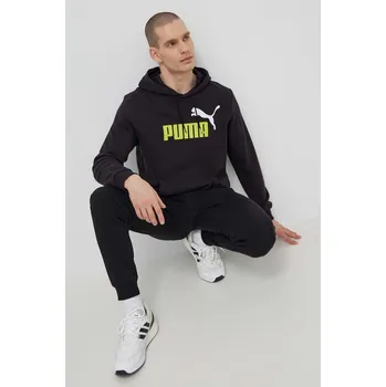 Pánská mikina Mikina Puma 586765 černá 99X, vel. S