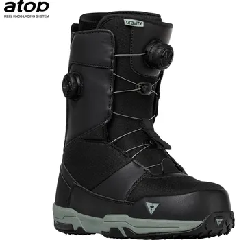 Boty na snowboard GRAVITY MANUAL Dual Atop Black/Sage 23/24 Velikost EU: 41,5