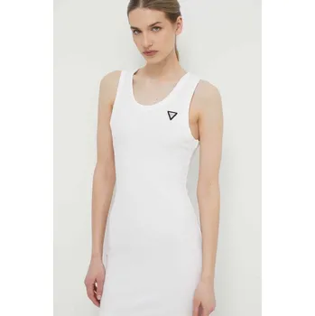 Dámské šaty Šaty Guess NYRA bílá barva, mini, V4GK03 KBCO2 V4GK03.KBCO2 00X, vel. S