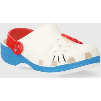 Dámské pantofle Dětské pantofle Crocs HELLOITTY IAM CLASSIC CLOG bílá barva 209469.CROCS.HELLO.KITT 00X, EUR 19/20