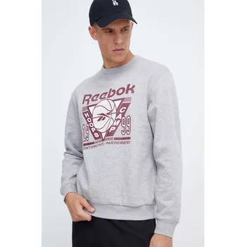 Pánská mikina Mikina Reebok Classic Basketball 100068519 šedá 90X, vel. S