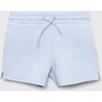 Chlapecké kraťasy Dětské kraťasy Guess s potiskem J3RD23.FL03S.PPYX modrá 05X, vel. 118-122