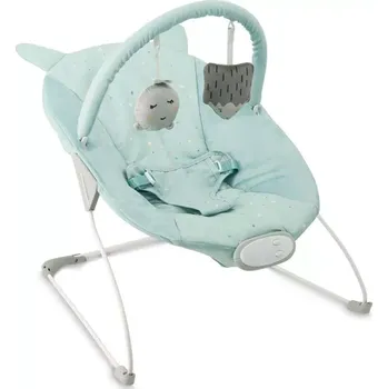 Vibrační lehátko s melodiemi MoMi Glossy modré