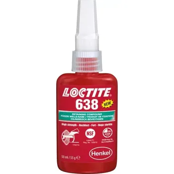 Stavebniny LOCTITE 638 - 50ml upevňování různých částí