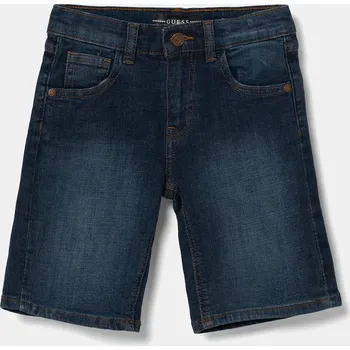 Chlapecké kraťasy Dětské riflové kraťasy Guess N4RD12.D52Z0.PPYA námořnická modř 59X, vel. 96-104