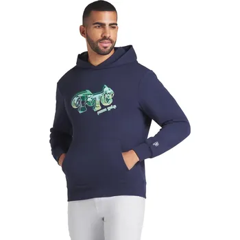 Pánská mikina Puma X PTC Deep Navy M Mikina s kapucí